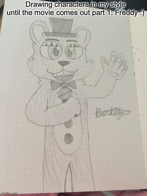 Drawing fnaf dwaings till the movie comes out day 5. (Suggested by