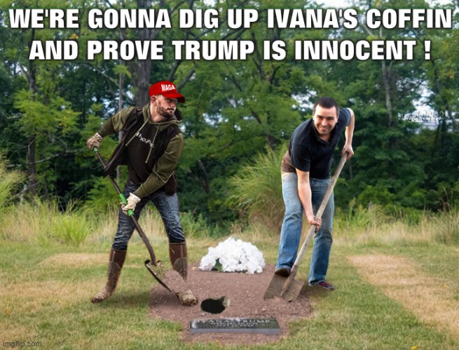image tagged in ivana,maga morons,clown car republicans,mar-a-lago,trump criminal,trump crimes | made w/ Imgflip meme maker