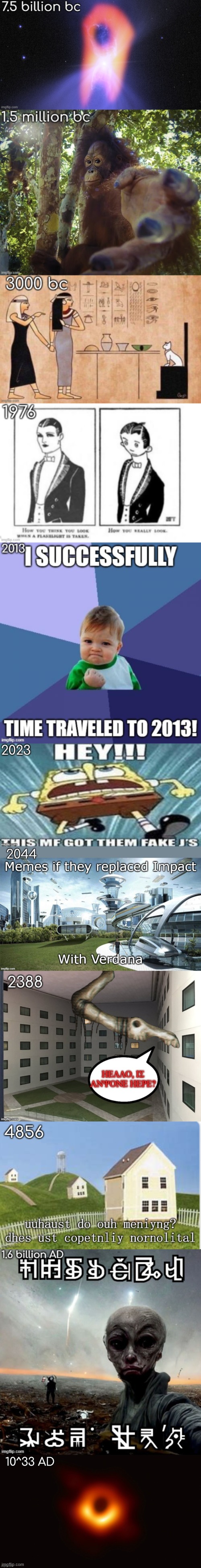 2 yr old meme timeline (if anyone cares) | made w/ Imgflip meme maker
