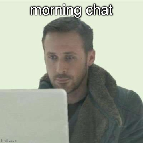 fuck you tck by the way | morning chat | image tagged in pain | made w/ Imgflip meme maker