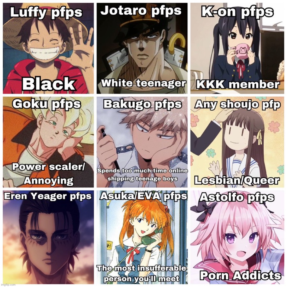 Anime pfps Memes & GIFs - Imgflip