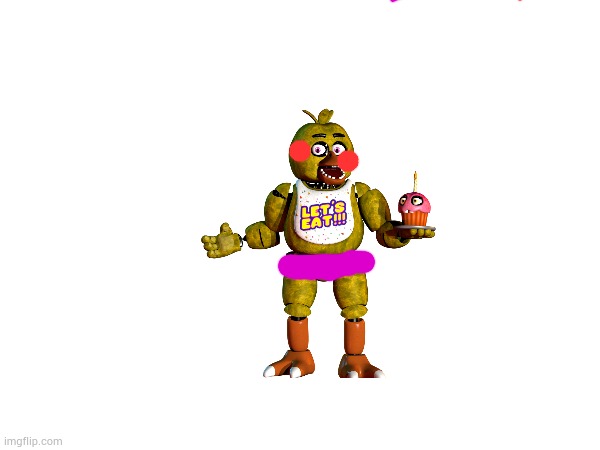 Bootleg toy chica | image tagged in five nights at freddys | made w/ Imgflip meme maker