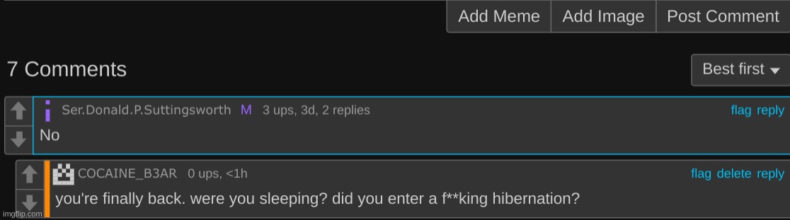 made w/ Imgflip meme maker