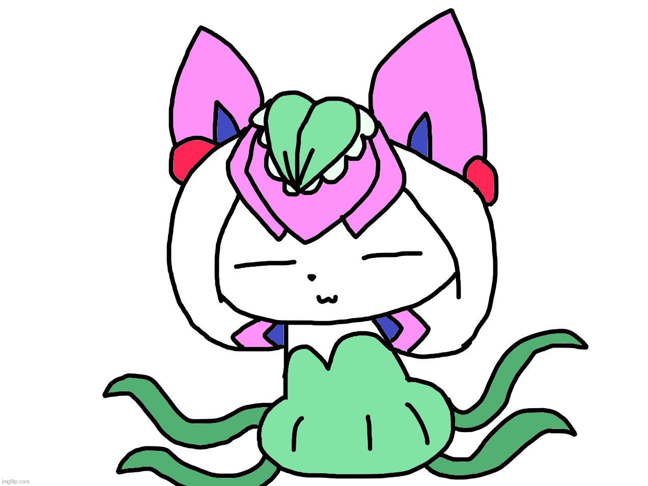 sylceon's halloween costume | made w/ Imgflip meme maker