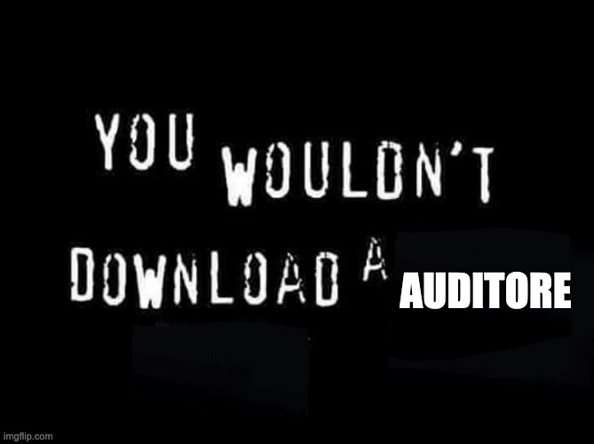 idea i got from a fic i read | AUDITORE | image tagged in you wouldnt download a | made w/ Imgflip meme maker