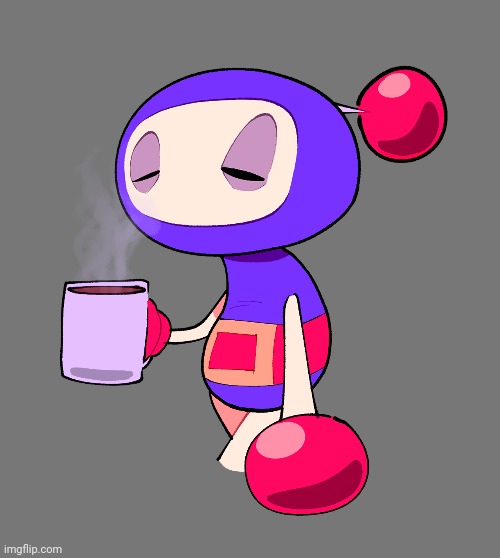 Sleepy Blue (Art by DeDeur) | made w/ Imgflip meme maker