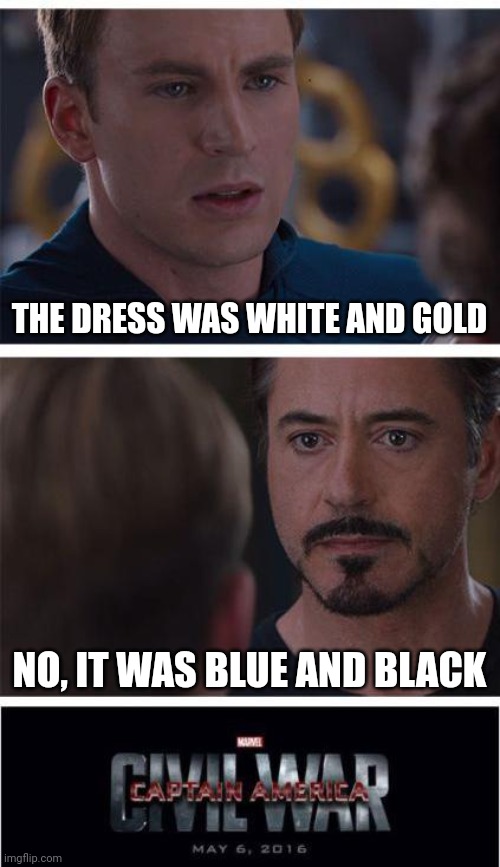 marvel civil war meme dress