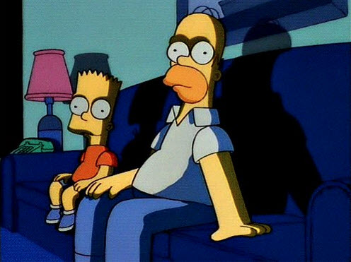 Simpsons Sit Down Blank Meme Template