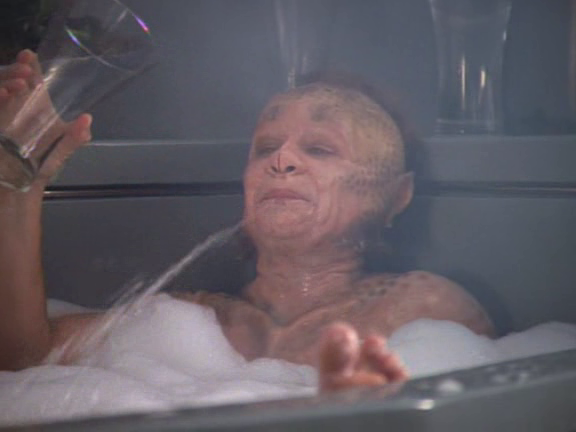 Star Trek Neelix In The Hot Tub Blank Meme Template