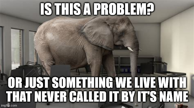 IS THIS A PROBLEM? OR JUST SOMETHING WE LIVE WITH
THAT NEVER CALLED IT BY IT'S NAME | image tagged in and it's not nobody | made w/ Imgflip meme maker
