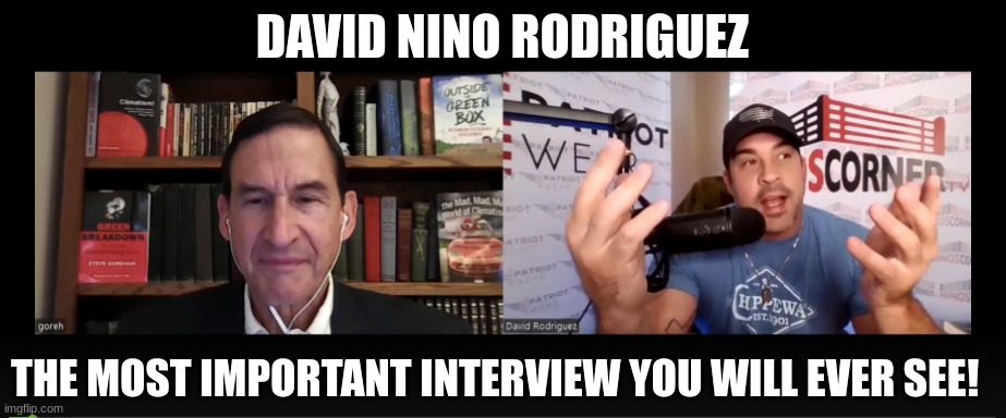 David Nino Rodriguez: The Most Important Interview You Will Ever See!  (Video) 