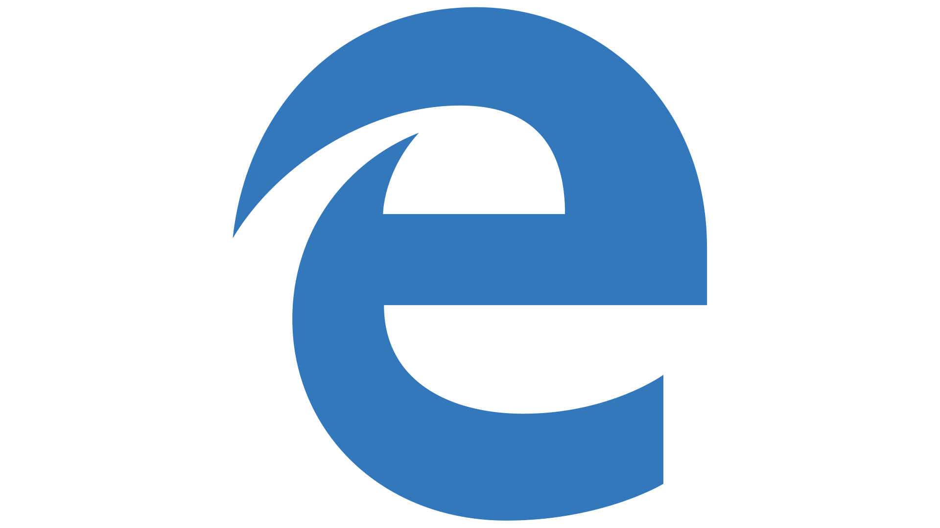 Microsoft Edge Logo (2015-2021) Blank Meme Template