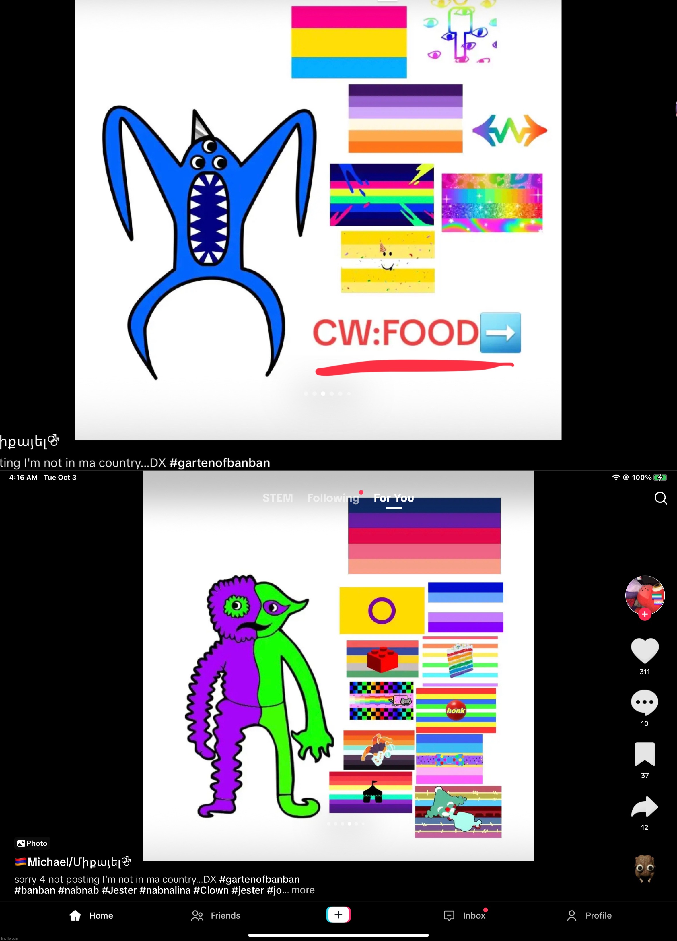 Average banban tiktok | made w/ Imgflip meme maker
