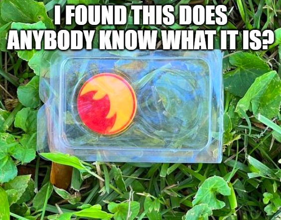 lost and found | I FOUND THIS DOES ANYBODY KNOW WHAT IT IS? | image tagged in found it,what is it | made w/ Imgflip meme maker