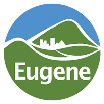 High Quality City of Eugene logo Blank Meme Template