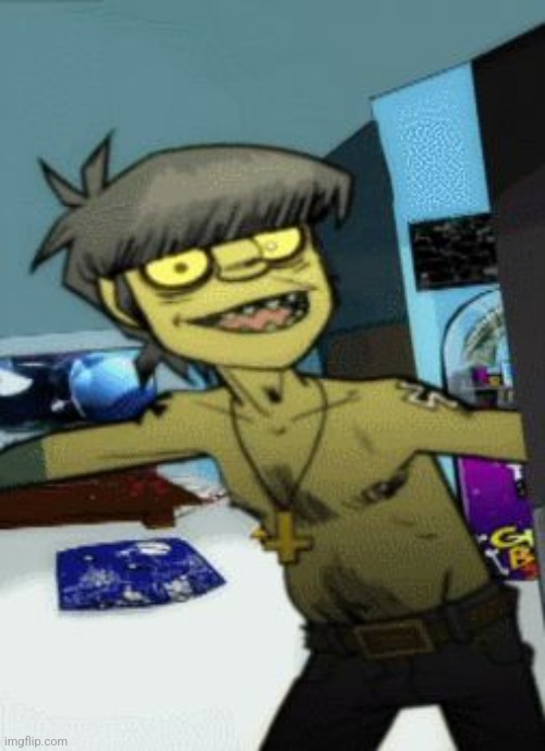 Murdoc at the door | image tagged in murdoc at the door | made w/ Imgflip meme maker