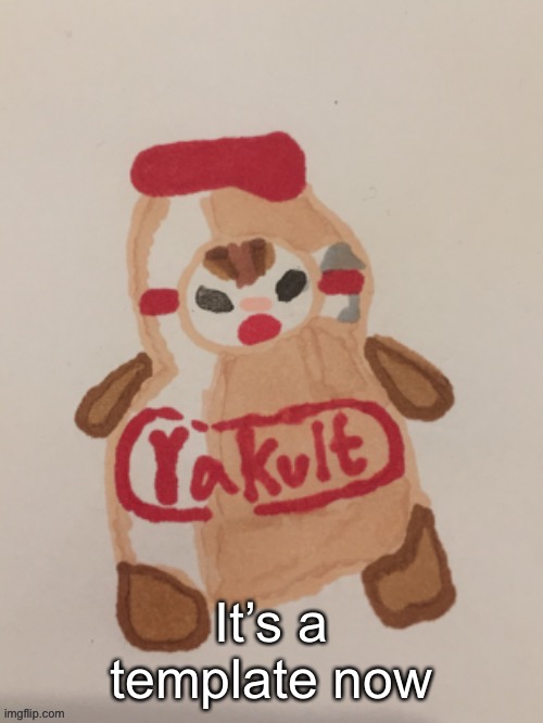 Yakult cat | It’s a template now | image tagged in yakult cat | made w/ Imgflip meme maker