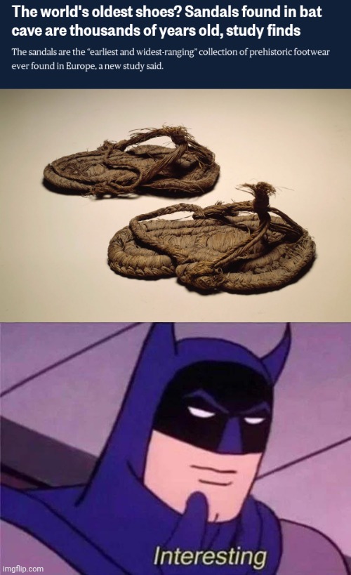 Sandals | image tagged in batman interesting,sandals,sandal,europe,memes,meme | made w/ Imgflip meme maker