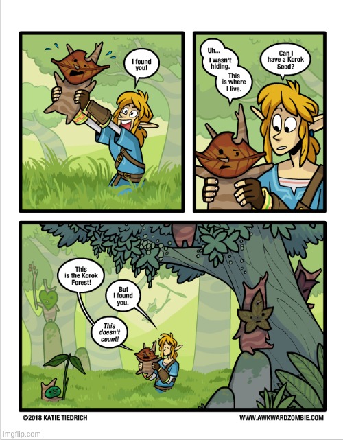 GIVE ME MY F**KING KOROK SEED | image tagged in legend of zelda,comics/cartoons,the legend of zelda,the legend of zelda breath of the wild,zelda,link | made w/ Imgflip meme maker