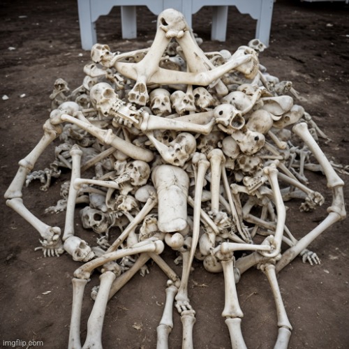 SANS MADE OUT OF BONES! | image tagged in sans,undertale | made w/ Imgflip meme maker