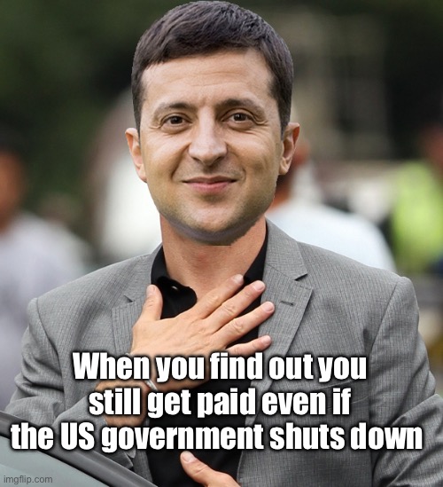 Gotsta get paid | When you find out you still get paid even if the US government shuts down | image tagged in relieved rdj,politics lol,memes | made w/ Imgflip meme maker