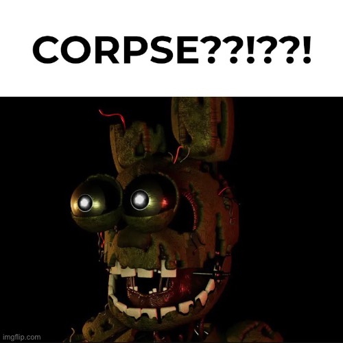 Corpse?!?!?!? | image tagged in corpse | made w/ Imgflip meme maker