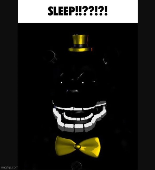 Sleep!!?!?!? | image tagged in sleep | made w/ Imgflip meme maker
