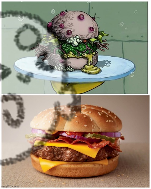 Hide your burgers. Boo! | image tagged in nasty burger vs tasty burger,ghost,burgers | made w/ Imgflip meme maker