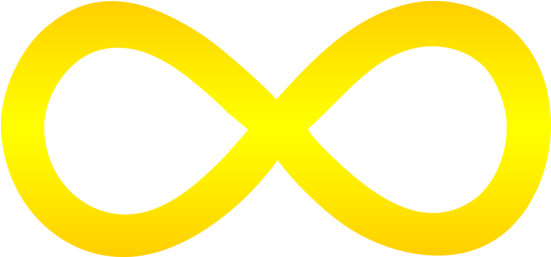 High Quality Gold Infinity Blank Meme Template