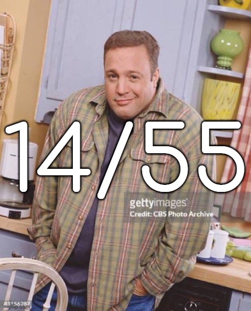 Kevin James | 14/55 | image tagged in kevin james | made w/ Imgflip meme maker