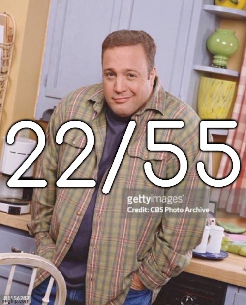 Kevin James | 22/55 | image tagged in kevin james | made w/ Imgflip meme maker