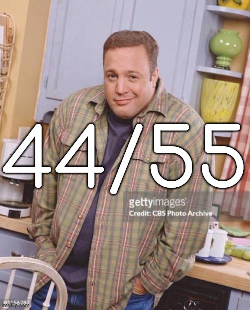 Kevin James | 44/55 | image tagged in kevin james | made w/ Imgflip meme maker