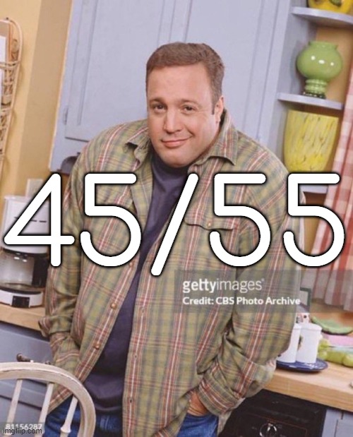 Kevin James | 45/55 | image tagged in kevin james | made w/ Imgflip meme maker