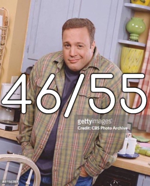 Kevin James | 46/55 | image tagged in kevin james | made w/ Imgflip meme maker