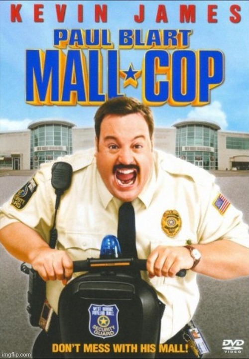 Paul Blart Mall Cop poster | image tagged in paul blart mall cop poster | made w/ Imgflip meme maker