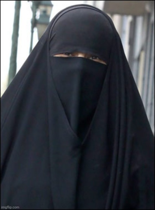 Burka Wearing Muslim Women | image tagged in burka wearing muslim women | made w/ Imgflip meme maker