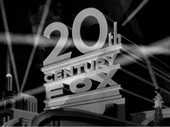 High Quality 20th Century Studios Logo (1935-1965) Blank Meme Template