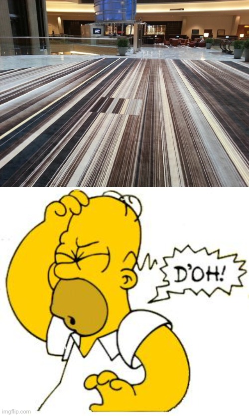 Floor | image tagged in homer doh,carpet,floor,memes,you had one job,shape | made w/ Imgflip meme maker