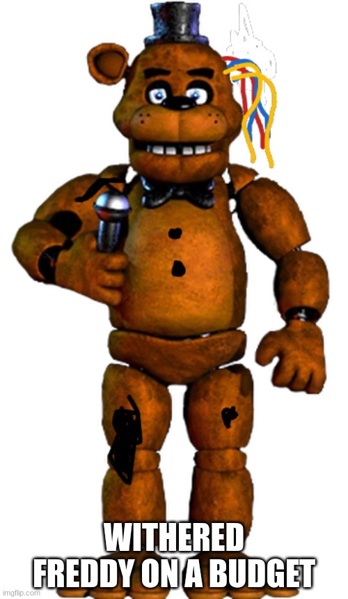 WITHERED FREDDY ON A BUDGET | made w/ Imgflip meme maker