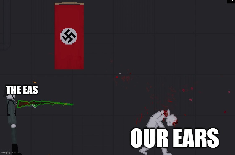 Auschwitz lore | THE EAS; OUR EARS | image tagged in auschwitz lore | made w/ Imgflip meme maker