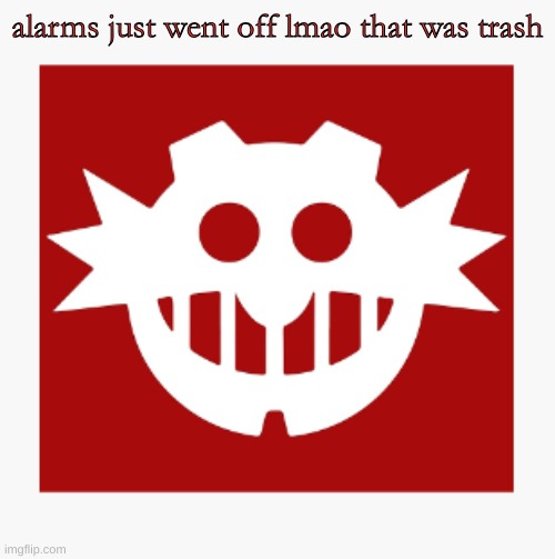 eggman's announcement temp | alarms just went off lmao that was trash | image tagged in eggman's announcement temp | made w/ Imgflip meme maker