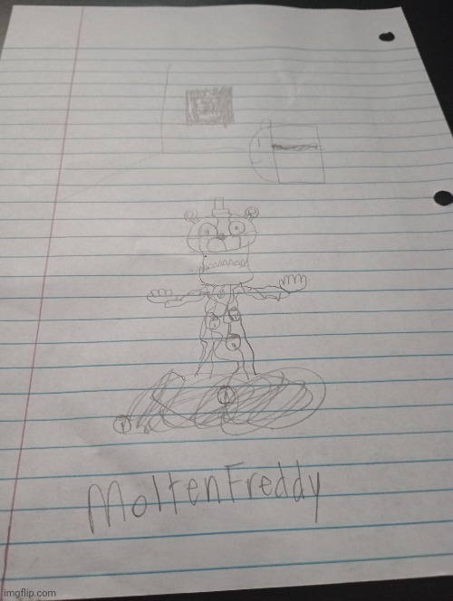 Courtesy of TheFnaf6Fan | image tagged in fnaf,drawing | made w/ Imgflip meme maker