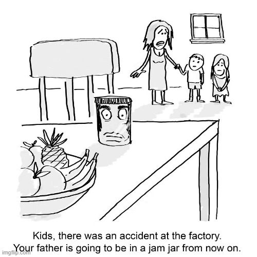 He's Jam | image tagged in comics | made w/ Imgflip meme maker