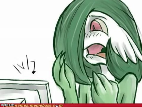 disgusted gardevoir | image tagged in disgusted gardevoir | made w/ Imgflip meme maker