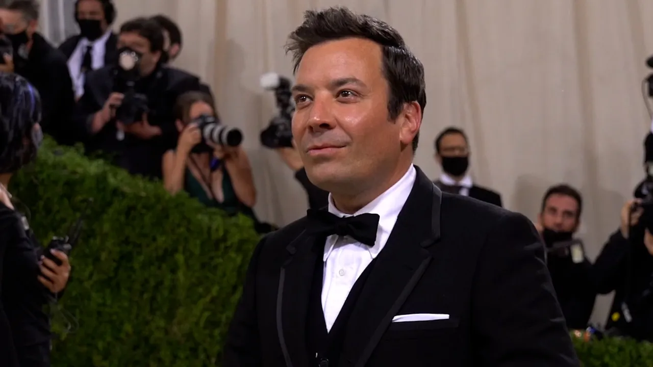 High Quality Jimmy Fallon apologizes after magazine investigation reveals 'to Blank Meme Template