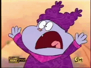 High Quality Chowder Panic GIF - Chowder Panic Scream - Discover & Share GIFs Blank Meme Template