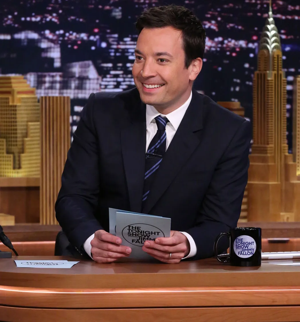 Study: Jimmy Fallon Spends Less Time Talking Than Jay Leno, Late Blank Meme Template