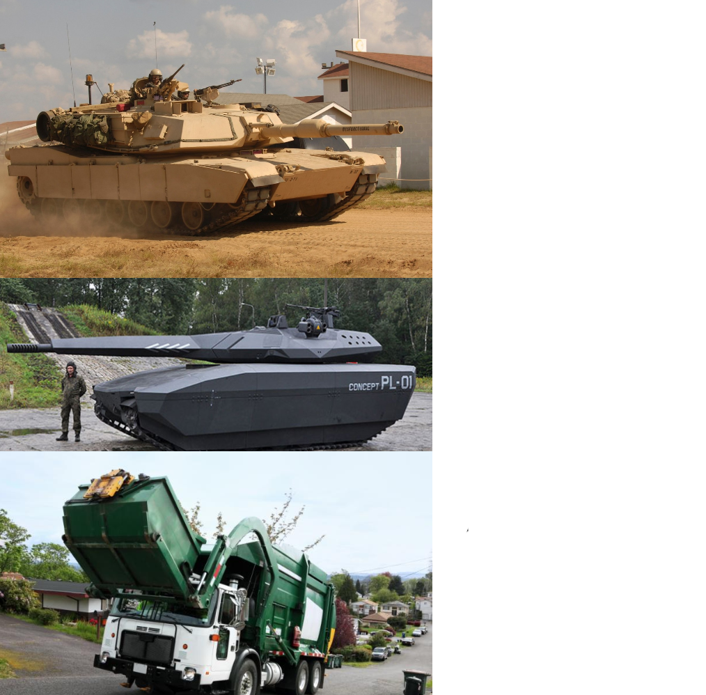 High Quality Tank Tank Trash Blank Meme Template