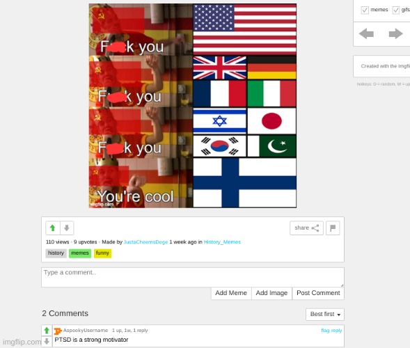 made w/ Imgflip meme maker