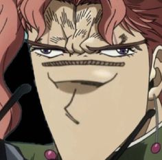 High Quality Kakyoin with no nose Blank Meme Template